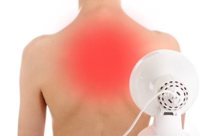 Hoe verkrampte rugspieren behandelen met warmte?