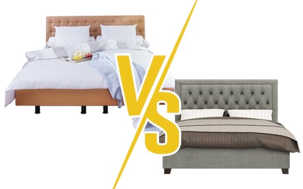 Wat is beter voor uw rug én uw slaap? Een Dorsoo-slaapsysteem of een boxspring?