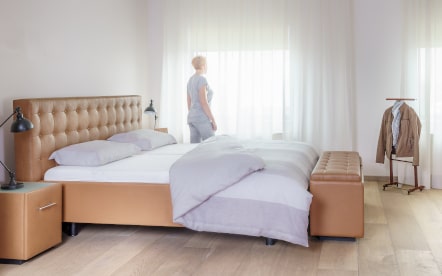 De beste hoogte van een bed