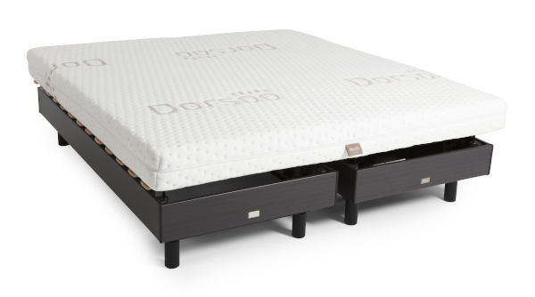 Dorsoo slaapsysteem met dubbele matras met twee kernen