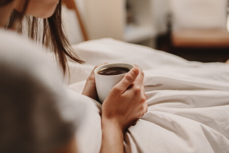 koffie beperken als deel van de slaaproutine