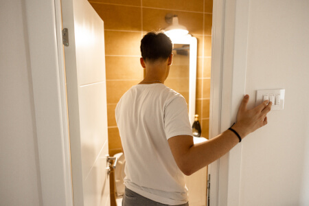 's nachts vaak plassen