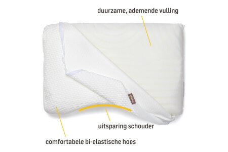 voordelen traagschuim kussen van Dorsoo