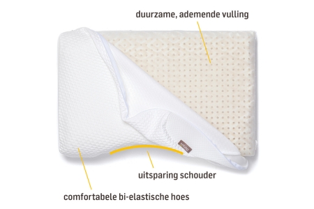 Dorsoo 3D Latex hoofdkussen
