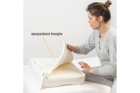 Dorsoo 3D-kussens in hoogte aanpasbaar