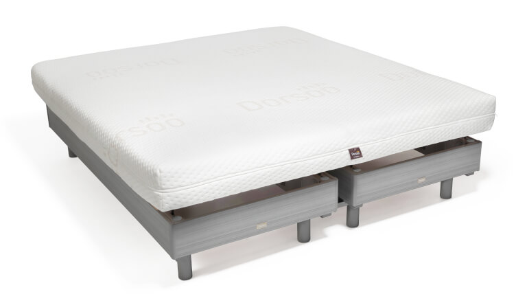 Dorsoo slaapsysteem met dubbele matras met twee kernen