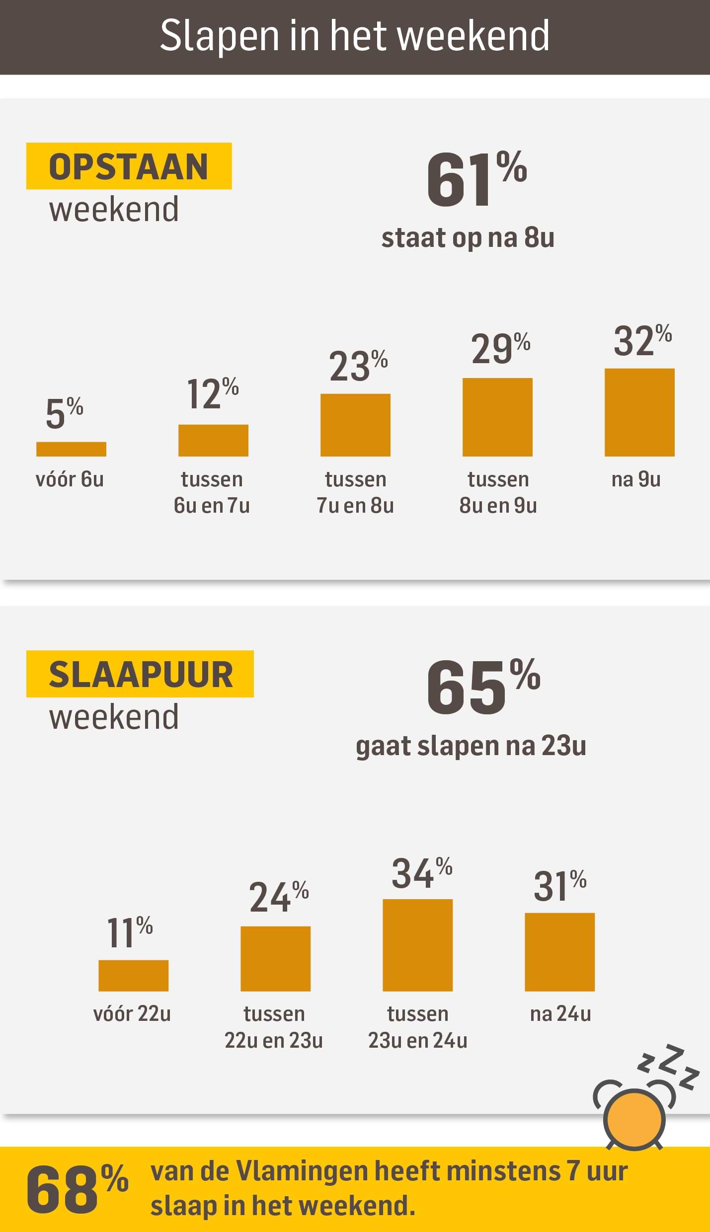 Slaaponderzoek - Slapen in het weekend - Dorsoo