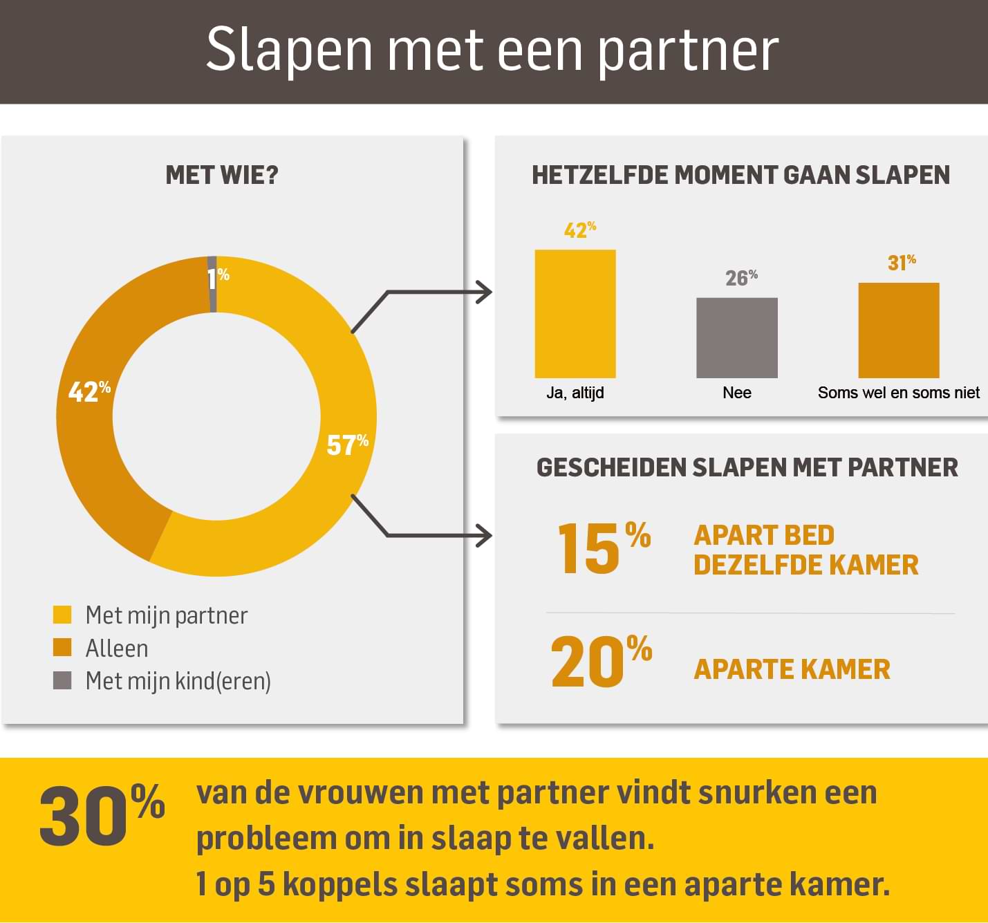 Slaaponderzoek - Slapen met partner - Dorsoo